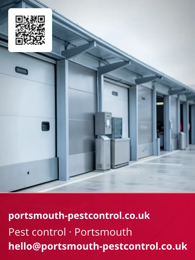 Inspection of a loading bay's proofing seals during a compliance walk