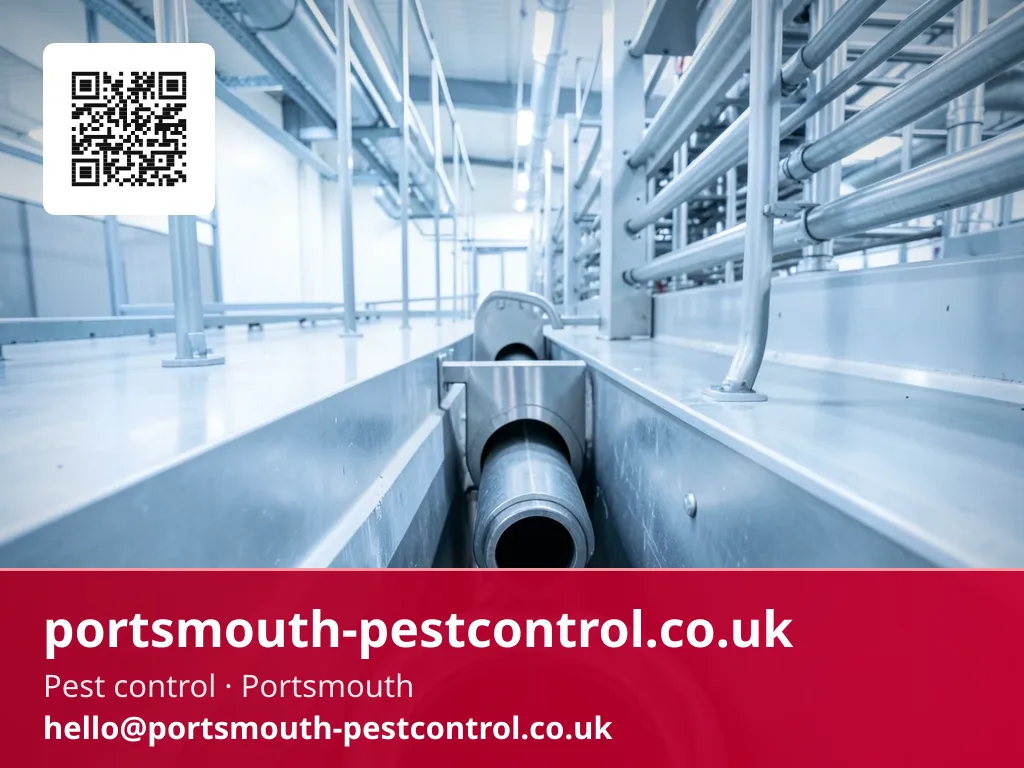 Inspection camera checking a commercial drain run for compliance