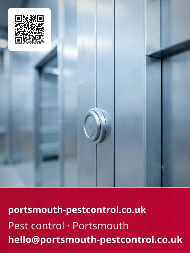 Cold store door seal being checked during an audit walk