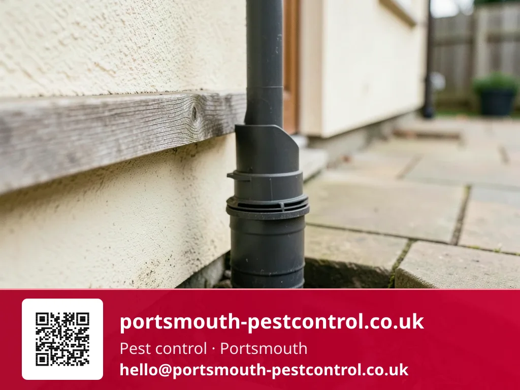 Drain guard being fitted to a patio gully