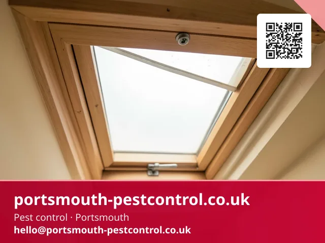 Foam draught seal being fitted around a loft hatch frame
