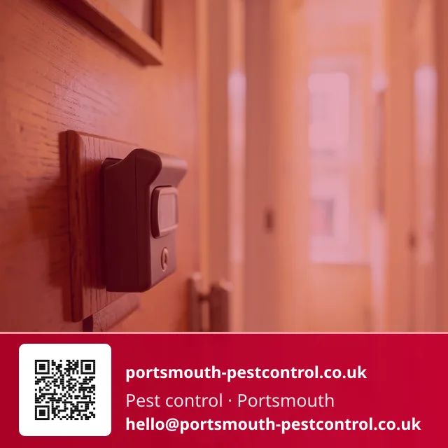 Brush seal being fitted to a front door letterbox flap