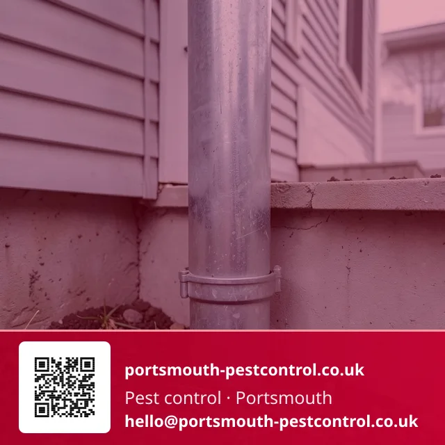 Guard being fitted where a downpipe meets ground level